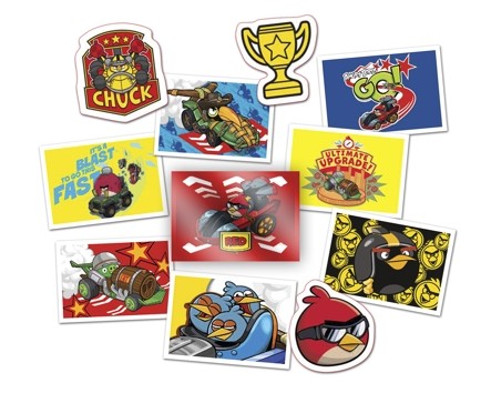 Angry Birds Go giromax stickers